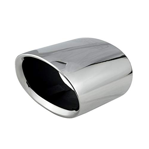Embout echappement ovale inox L&P A308 pour BMW Serie 3 E90 E91 - 2