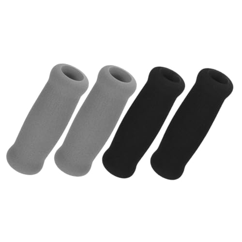 GOOHOCHY Walking Stick Handle Covers 4 Pcs Anti-Skid Cane Handle Grips Ergonomic Design for Elderly Disabled