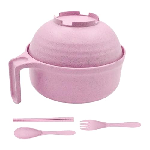 Generico Cioтola Rámen Microonde - Cuociramen Con Cucchiaio, Forchetta E