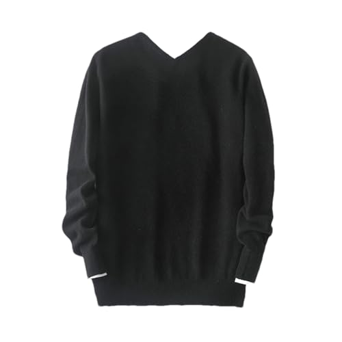 Pull col montant pour hommes Kelsiop tricoté 100% laine coupe ample