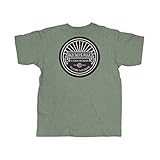 Old Guys Rule Men's Look Good T-Shirt, Heather Military Green, Large