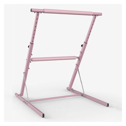 Barra de ballet portátil independiente, altura ajustable, barra elástica plegable para gimnasio, baile, estudio, entrenamiento