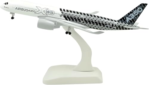 Image of Airbus A350 Xwb Diecast Aeroplane Model With Landing Gear, 18Cm, Multicolor