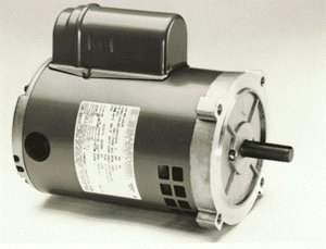 Marathon O210 56C Frame 56C34D2114 Open Drip Proof Oil Burner Motor, 1 Phase, Capacitor Start, Ball Bearing, 1/3 hp, 3600 RPM, 1 Speed, 115/208-230