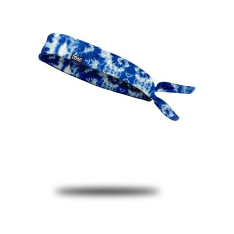 Treadbands Low Profile Tieback Non Slip Headband - Designs (Riptide) Cover