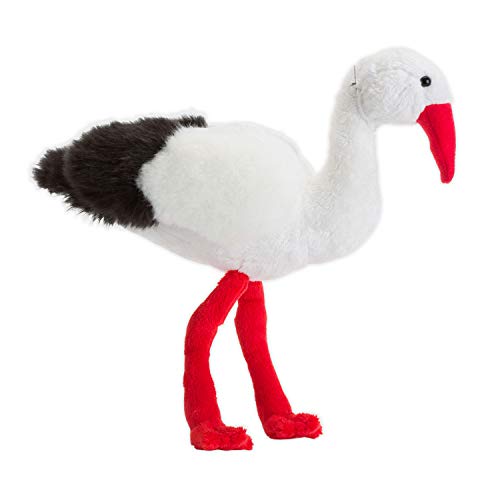 WWF - Peluche Cigogne - Peluche Réaliste avec de Nombreux Détails Ressemblants - Douce et Souple - Normes CE - 23 cm