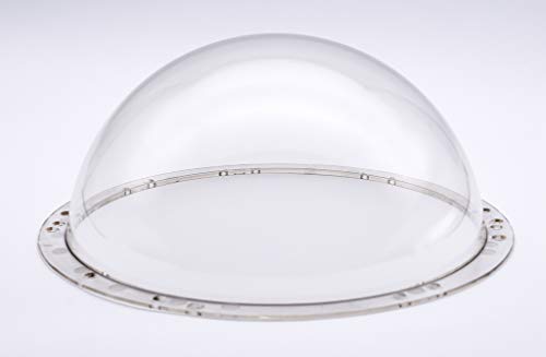 JMX 9 Inch Acrylic Indoor/Outdoor CCTV Clear Security Camera Dome Cover Camera Housing Fence Window for Pets JMX 9 Inch Acrylic Indoor/Outdoor CCTV Clear Security Camera Dome Cover Camera Housing Fence Window for Pets