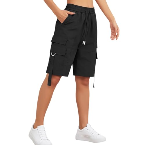 Short de randonnée pour femme taille haute parfait pour voyager léger