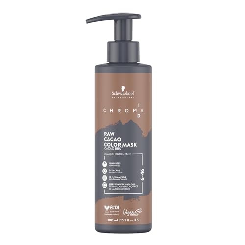 Schwarzkopf Professional CHROMA ID Bonding Color Mask Mascarilla de Color Semipermanente - 6-46 Raw Cacao - 250 ml