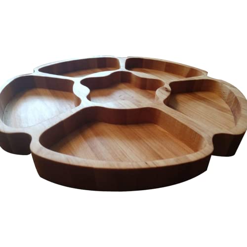 Recopilación de Centros de mesa botaneros los más solicitados. 44 PLATO CHAROLA BOTANERA DIP BAR MADERA