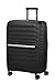 Samsonite Neo Flux - Spinner M, Erweiterbarer Koffer, 68 cm, 86/96 L, Schwarz (Black)