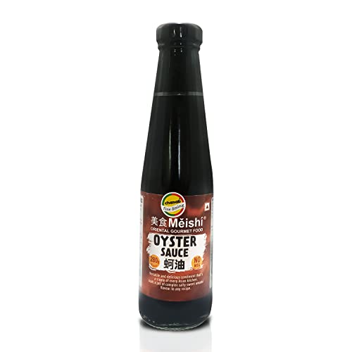 Image of Meishi Oyster Sauce, 280 Gm | Stir Fry Cooking Sauce | Slightly Sweet And Salty Umami Taste | No Msg