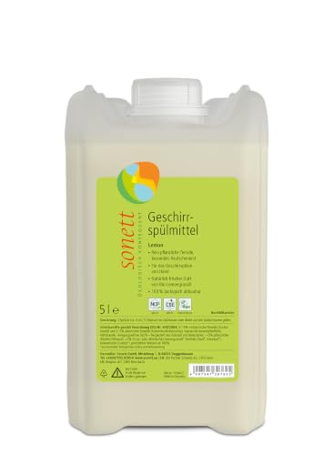 Sonett Geschirrspülmittel Lemon, 5 Liter – Ansicht 1
