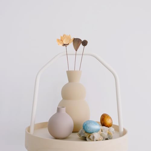Ramo de loto seco decorativo natural preservado miniatura 5
