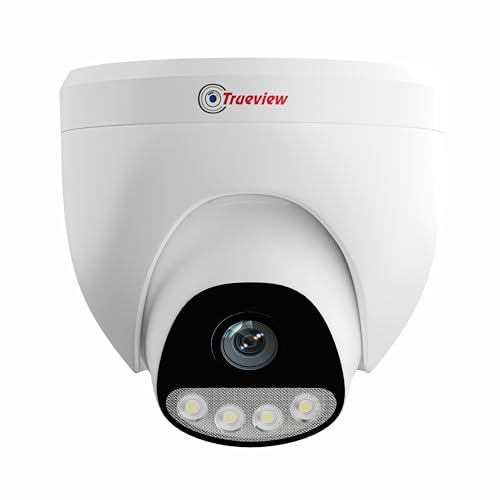 Image of Trueview Smart Security Camera Wi-Fi 3MP CCTV Dome Camera for Home | Shop | Office | Farm | Construction Site | Wireless Camera (T18294S-Trueview 3MP WiFi Dome STQC)