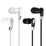 Picture of LANDIBO Earphone Wired, in-Ear Headphones with Volume Control, Built-in Microphone, Earphones Wired USB C, Clear Sound Quality, bass Noise Cancellation, USBC Earphones (Black + White)