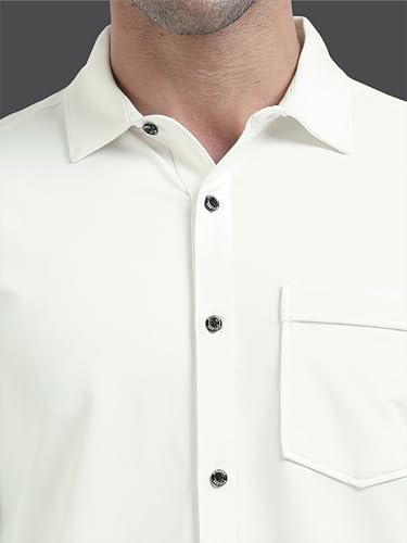 Image of STELLERS Premium Cotton Formal Shirt | Stretchable | Wrinkle Free | Quick Dry | Feather Touch Feel