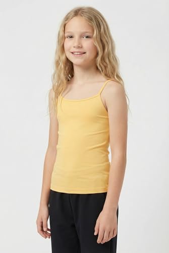 Image of Kurve Girl's Sleeveless Tank Top - Stretch Undershirts Cami Camisole, UV Protective Fabric, Rated UPF 50+ (Made in USA)