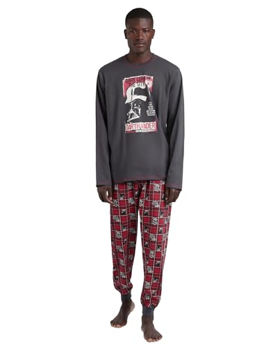 Star Wars Pijama Manga Larga Punk Vader para Hombre