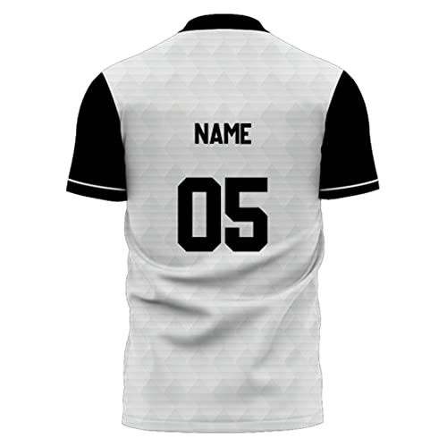 Daily Orders Kabaddi Jersey with Number and Name Printed Kabaddi kit for Boys Sport pro Kabaddi Jersey Full Set kabbadi t Shirts for Men Kabaddi Jersey Shorts Athletics Yoga DOdr1008-C901125-C-WH