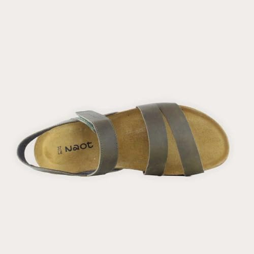 Image of NAOT Kayla Women's Sandals - Supportive 3-Strap Design with Backstrap, Cork & Latex Footbed - Arch Support - Travel-Friendly Comfortable Walking Sandals for All-Day Wear