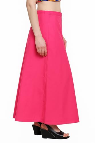 Image of CITIX Pure Cotton Petticoat for Woman Saree | Adujastable Drawstring Waist