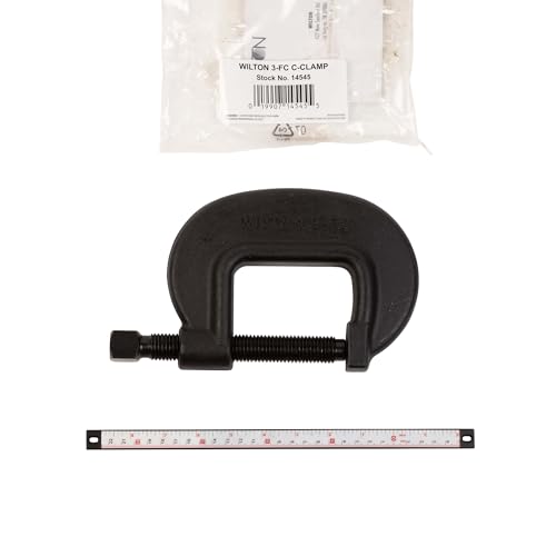 Wilton 14545 3-Fc,"O" Series Bridge C-Clamp-Full Closing Spindle, 0-Inch-3-3/8-Inch Jaw Opening, 2-3/8-Inch Throat Depth - Image 2