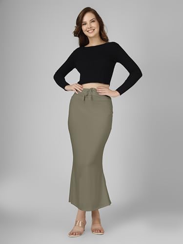 Image of Nexsus Stretchable Saree Shapewear | Petticoat for Women | Cotton Blended | Skirts for Women | Shape Wear Dress for Saree | Available in 80+ Colors and Plus Sizes