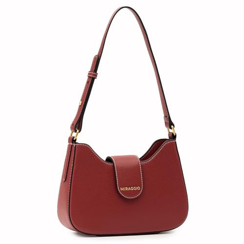 Image of Miraggio Zoya Shoulder Bag For Women | Stylish Structured Shoulder Bag