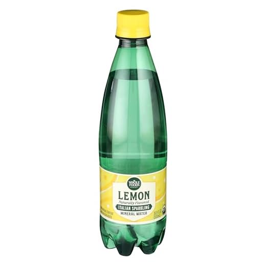 Lemon Sparkling Mineral Water - 500ml