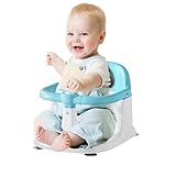 Zestivra Baby-Badewannensitz | Tragbare Badehilfe für | Badewannenhalterung mit schneller...
