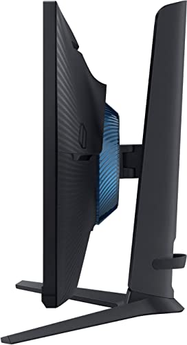 Image of Samsung 27 inch Odyssey G Series LED Gaming Monitor, FHD, 165Hz, 1ms, Eye Saver, Free-Sync Premium, Height Adjustable, VESA Mount Capability, DisplayPort, HDMI, Black, with GSF HDMI Cable