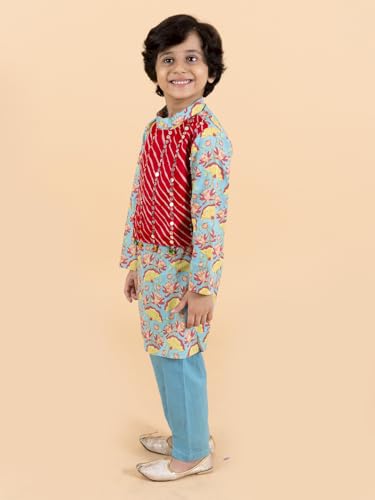 Image of PS PEACHES Boys Kurta Pajama
