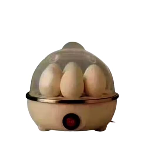 Image of Electric Automatic Off 7 Egg Poacher - Steaming, Cooking, Boiling, Frying - Egg Steamer, Egg Cooker - Stainless Steel - color White1