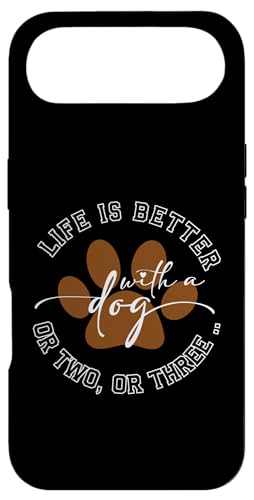 Life is better with a dog [XȌDfUC X}zP[X iPhone Air p