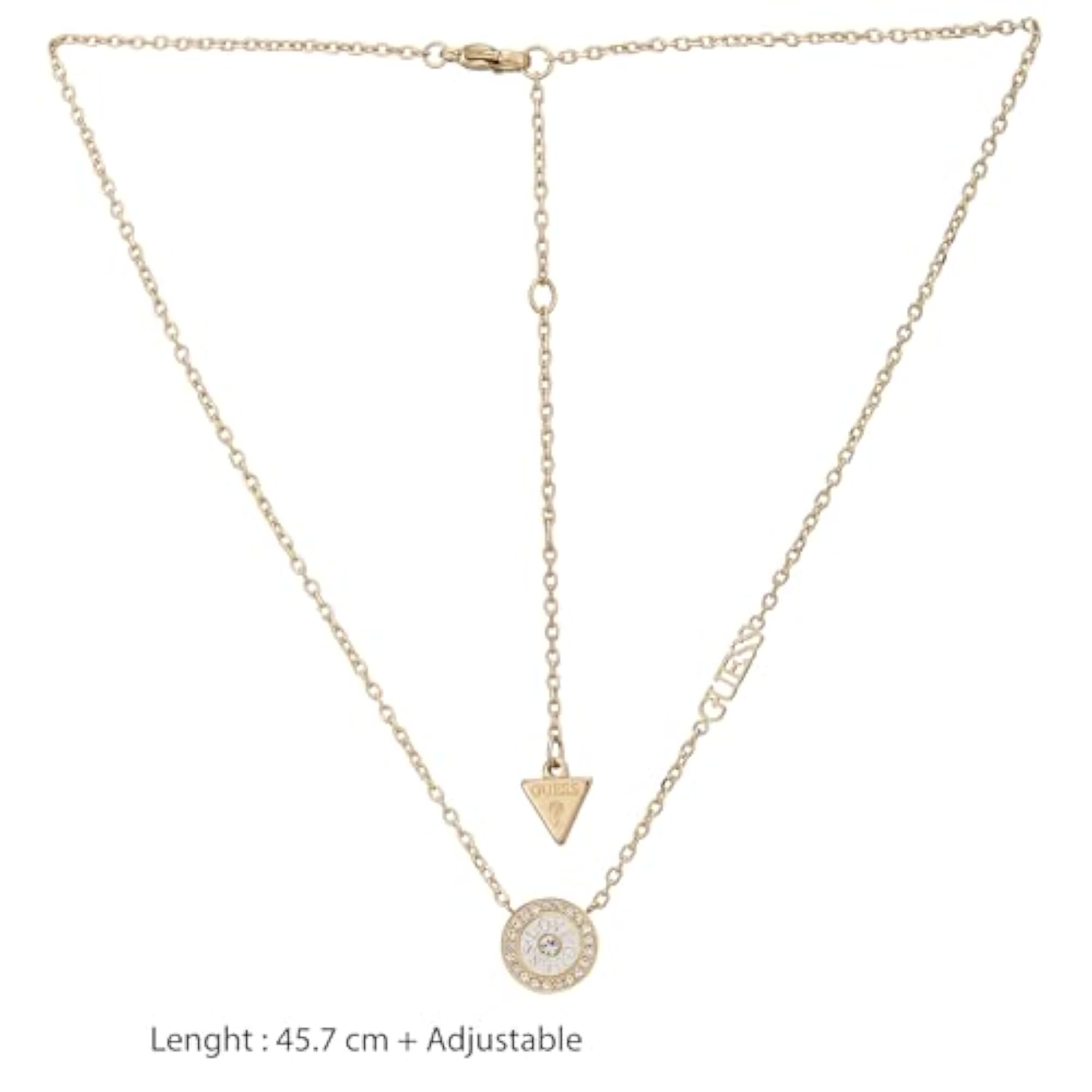 Women's Gold-Plated Stainless Steel Necklace, Hypoallergenic
