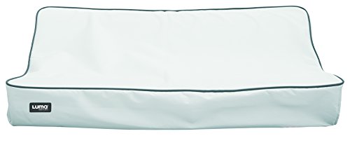 Luma babycare - aankleedkussen 2K (72 x 44cm) wit (snow white)