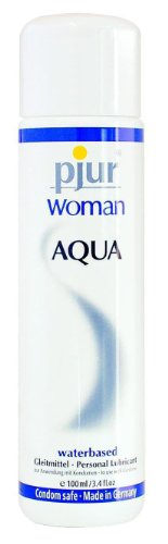 Pjur Woman Aqua Waterbased Lubricant 3.4 Fl Oz w/Tasty Tingle Gel