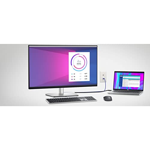 Dell P3223DE 31.5" QHD WLED LCD Monitor - 16:9 - Black, Silver - image 4