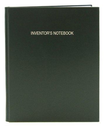 BookFactory Green Research Notebook - 240 Pages (.25'' Ruled Format), 8 7/8'' x 11 1/4'', Green Imitation Leather Cover, Section Sewn Hardbound (LIRPE-240-LLR-A-LGT6)