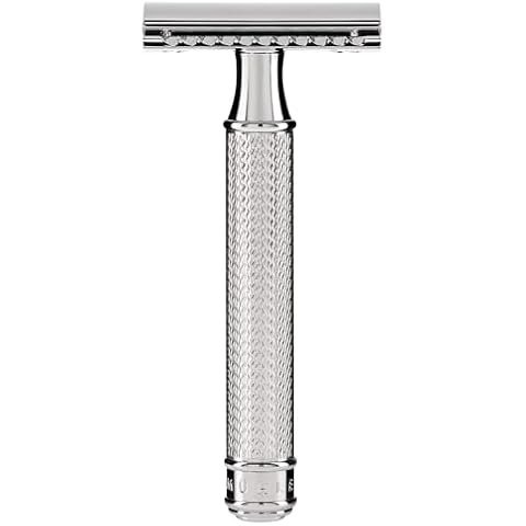 MÜHLE Grande R89 Double Edge Safety Razor (Closed Comb) | Perfect for Everyday Use | Barbershop Quality Close Smooth Shave | Luxury Razor for Men Cover