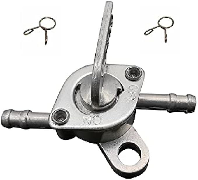Inline Gas Fuel Petcock Shut Off Valve 3/16 for Baja Nini ATV Dirt Super Pocket Mini Bike Go Kart Motorcycle Tao Tao 50 70cc 110cc 125cc and Generators