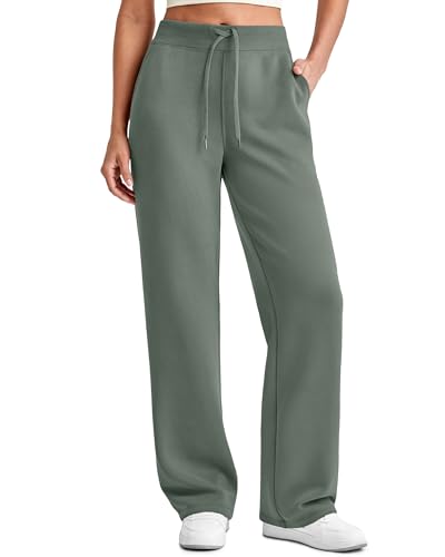 G4Free Smoofit Modal Soft Women Wide Leg Sweatpants Drawstring Casual Lounge Dress Pants with Pockets Petite/Regular/Tall