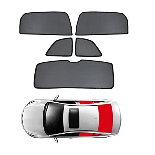 Parasol Coche Parasol magnético para Ventana de Coche para Serie 5 E60 (2003-2009), protección UV, para Dormir de bebé. Ventanas Laterales