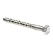 Prime-Line 9055724 Hex Lag Screws, 5/16 in. X 3 in., Grade 18-8 Stainless Steel, 15-Pack