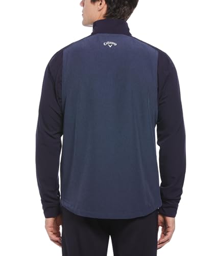 Callaway mens Long Sleeve 1/4 Zip Wind Jacket2