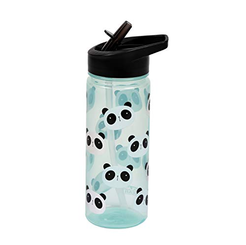 Polar Gear 1529 1743P4 Kinder Trinkflasche Panda PP Kunststoff schwarz weiß 500ml Cover