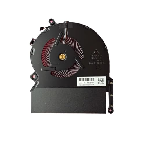KKUWVEAMP Ventilador De Refrigeración GPU for CPU De Ordenador Portátil, Compatible con HP, Compatible con Spectre, X360 15-EB TPN-Q22 M00226-001 M00227-001, Reemplazo De Accesorios(M00227-001)