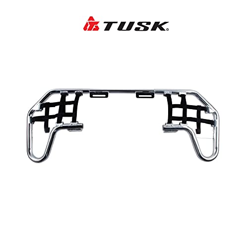 Tusk Comp Series Nerf Bars Silver With Black Webbing For Yamaha Raptor 700 2006-2021 #TOP1
