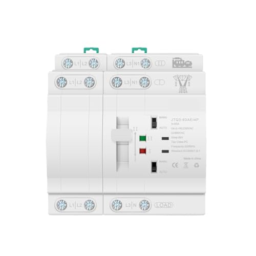 Inverseur de source ATS 4P pour alimentation continue à la maison - 2